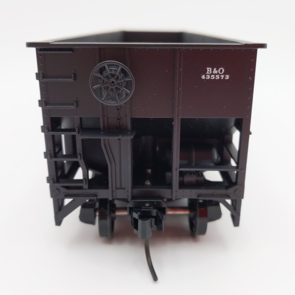 Weaver U3929LD O Scale Baltimore & Ohio 3 Bay Offset Coal Car #435437 (2-Rail) EX/Box