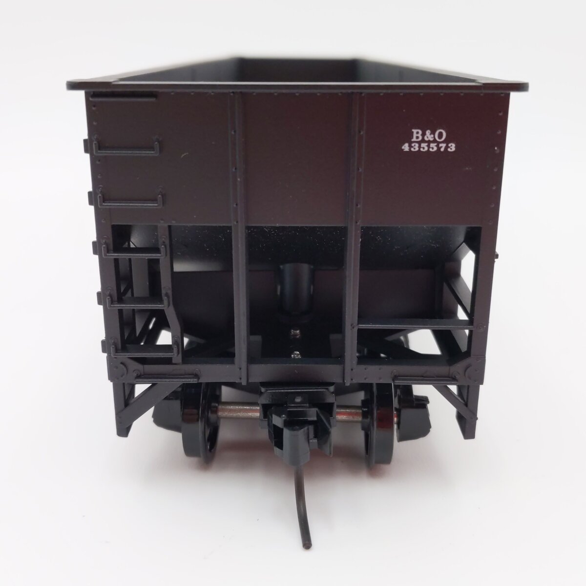 Weaver U3929LD O Scale Baltimore & Ohio 3 Bay Offset Coal Car #435437 (2-Rail) EX/Box