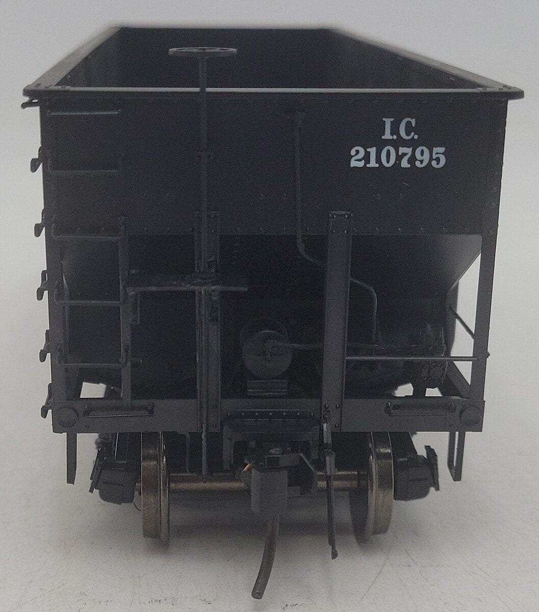 InterMountain 25416S-10 O Scale Illinois Central 2-Bay Hopper #210795 2-Rail EX/Box