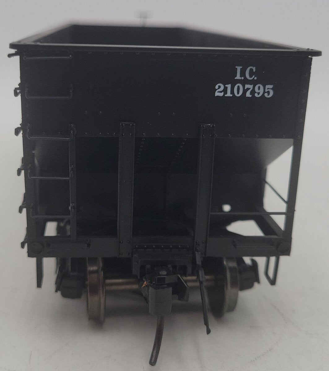 InterMountain 25416S-10 O Scale Illinois Central 2-Bay Hopper #210795 2-Rail EX/Box