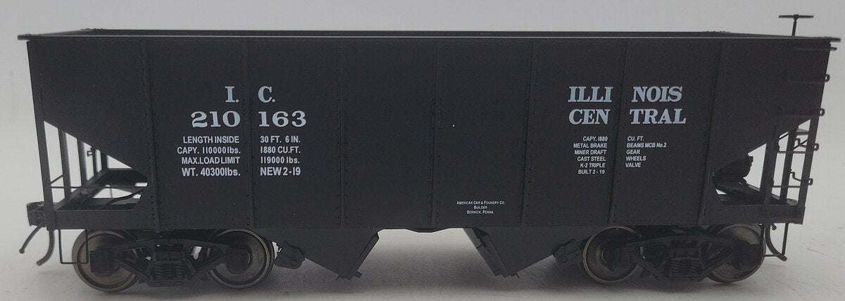 InterMountain 25416S-03 O IC USRA 55-Ton 2-Bay Hopper #210163 (2-Rail) EX/Box
