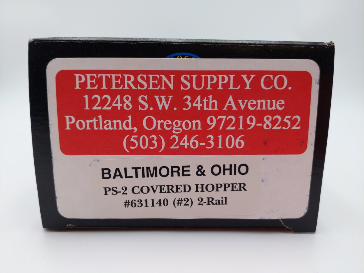 Weaver O Scale Baltimore & Ohio PS-2 Covered Hopper #631140 (2-Rail) EX/Box