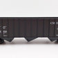 Weaver U2212 O Scale Chesapeake & Ohio 3-Bay Coal Car #74224 (2-Rail) LN/Box