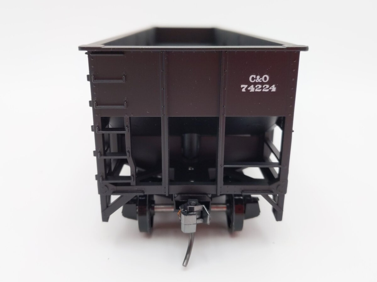 Weaver U2212 O Scale Chesapeake & Ohio 3-Bay Coal Car #74224 (2-Rail) LN/Box