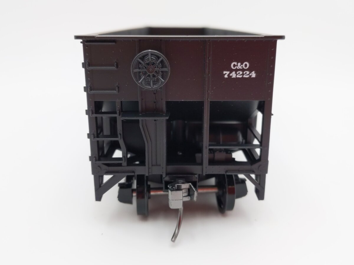 Weaver U2212 O Scale Chesapeake & Ohio 3-Bay Coal Car #74224 (2-Rail) LN/Box