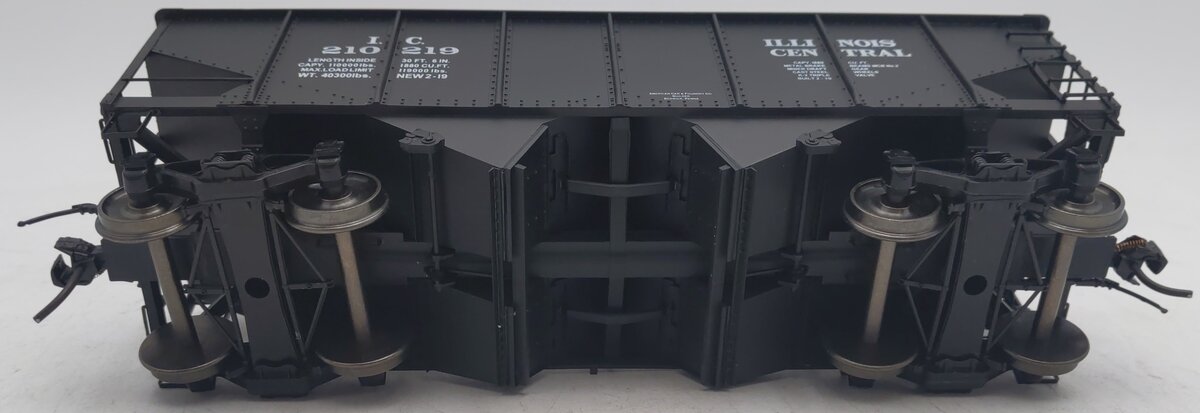 InterMountain 25416S-04 O Gauge Illinois Central 2-Rail Hopper Car #210219 VG/Box