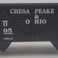 Weaver U16022SD O Gauge Chesapeake & Ohio 2-Rail Hopper Car #52895 EX/Box