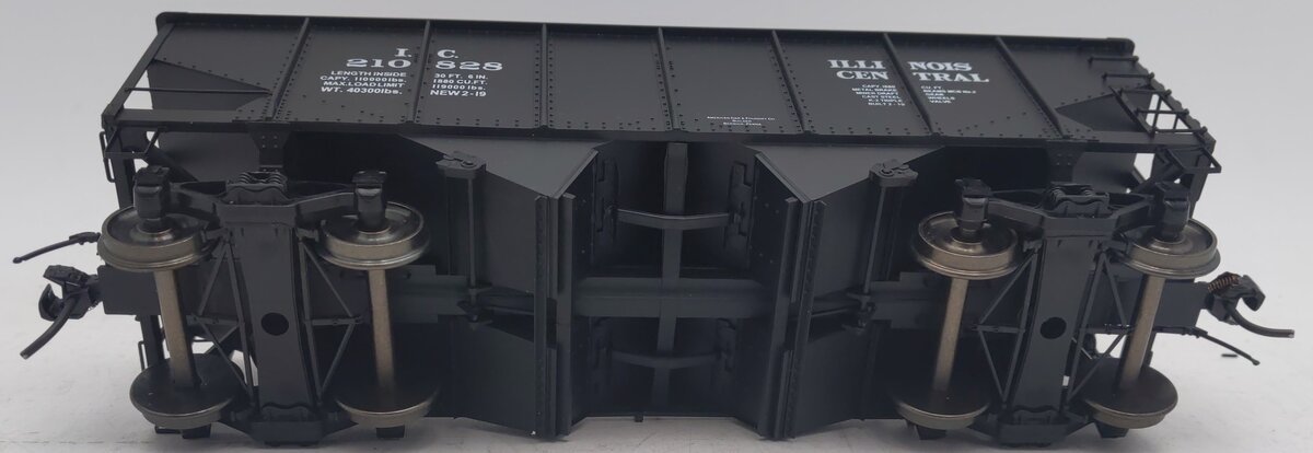 Intermountain 25416S-11 O Gauge Illinois Central 2-Rail Hopper Car #210828 EX/Box