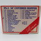 Weaver 1606 O Scale Western Maryland PS-2 34' Covered Hopper #5122 (2-Rail) EX/Box