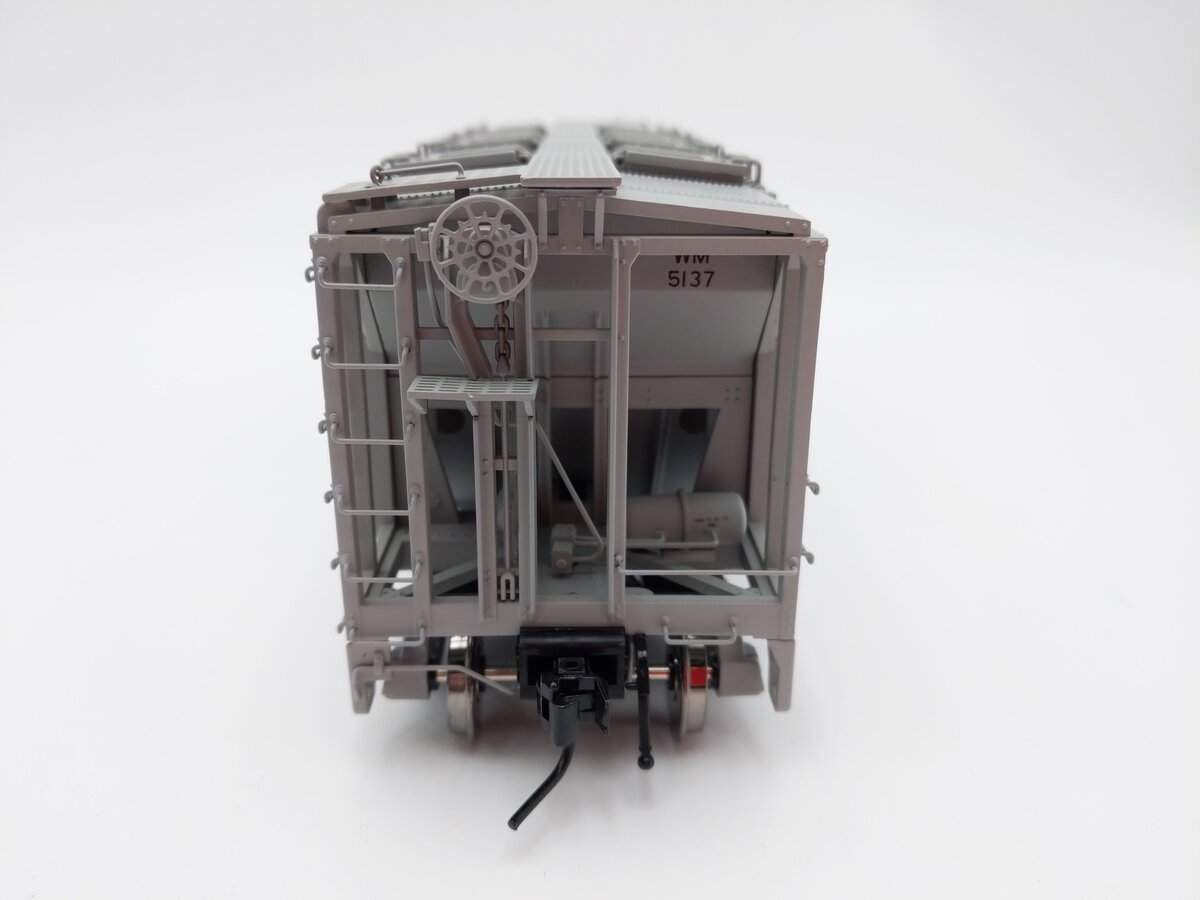 Atlas 9371-3 O Scale Western Maryland 70-Ton Covered Hopper #5137 - 2 Rail EX/Box