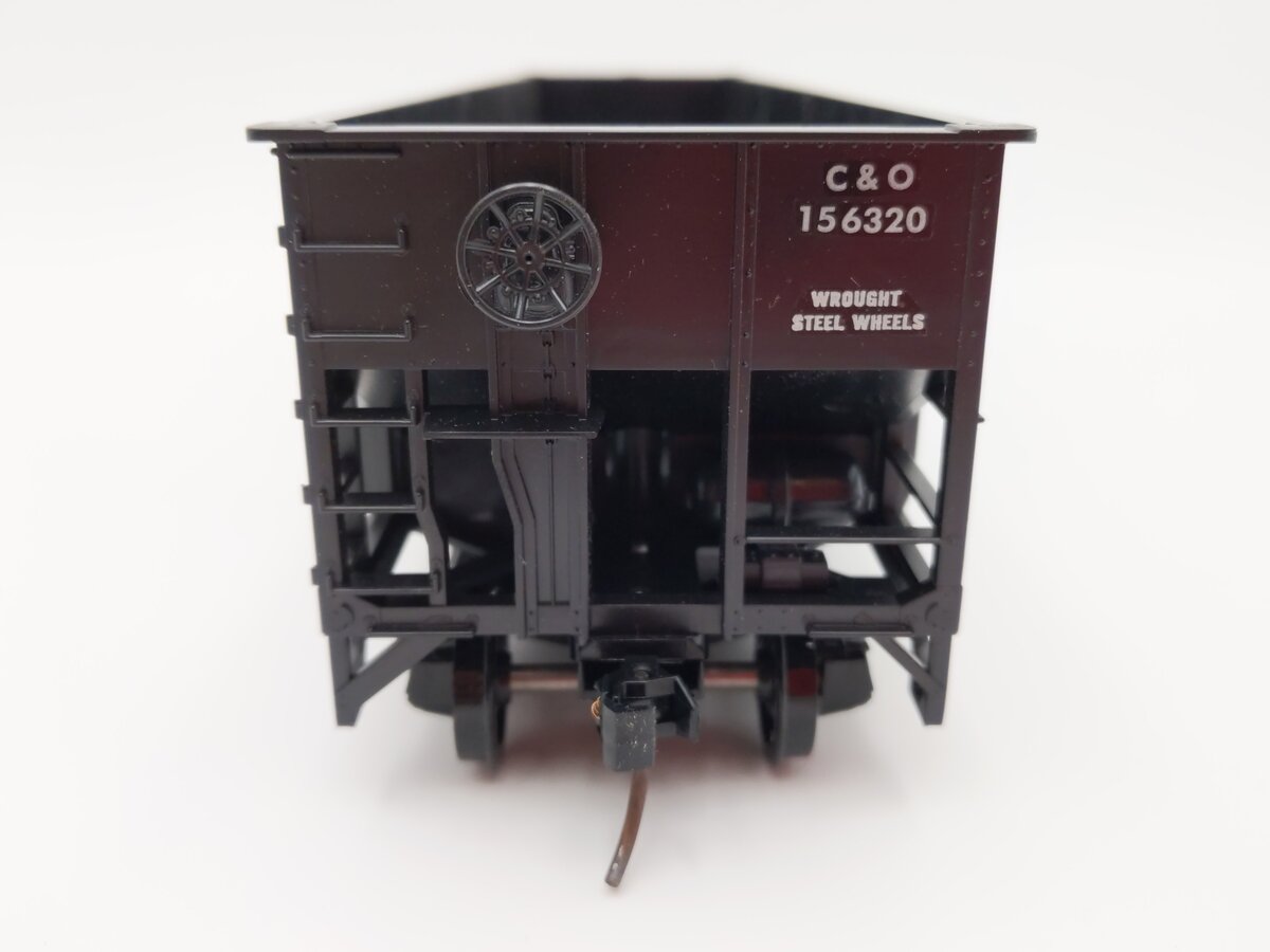 Weaver 4000 O Scale Custom Chesapeake & Ohio 3-Bay Coal Car #156320 EX/Box
