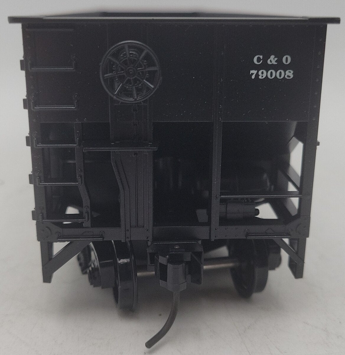 Weaver U3810 O Scale Chesapeake & Ohio Hopper Car #79008 (2-Rail) EX/Box