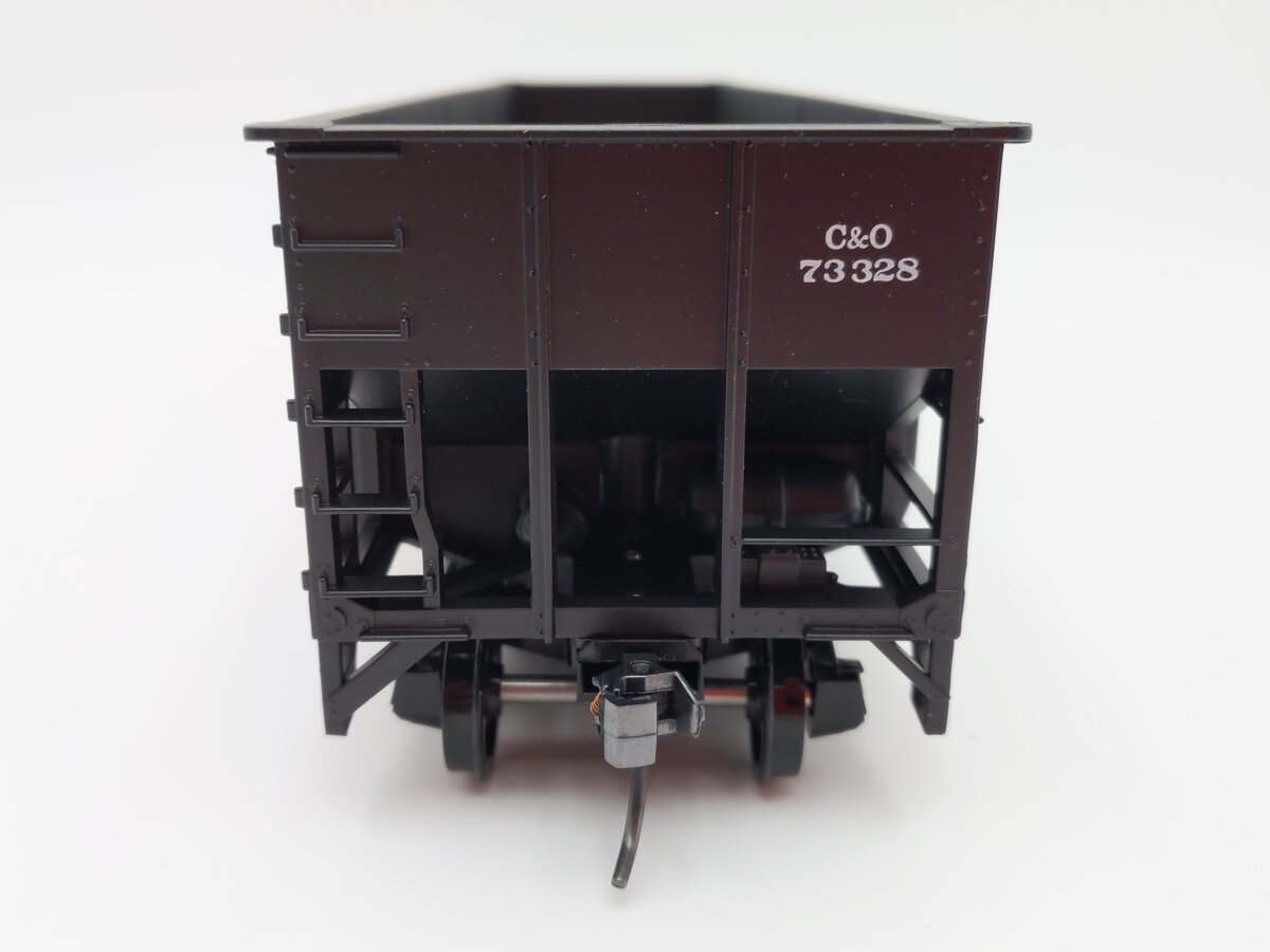 Weaver U2212 O Scale Chesapeake & Ohio 3-Bay Coal Car #73328 (2-Rail) EX/Box