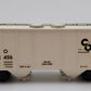 Weaver 3000 Custom O Scale C&O PS-2 34' Covered Hopper #604456 (2-Rail) EX/Box