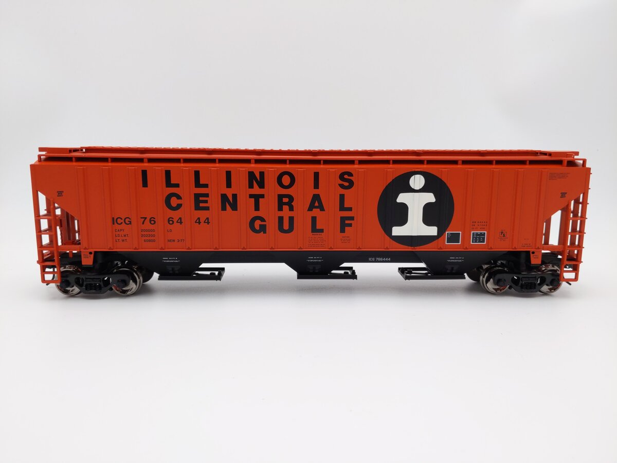 Atlas 2001654-3 O Scale Illinois Central Gulf PS-4750 Hopper #766444 (2-Rail) LN/Box