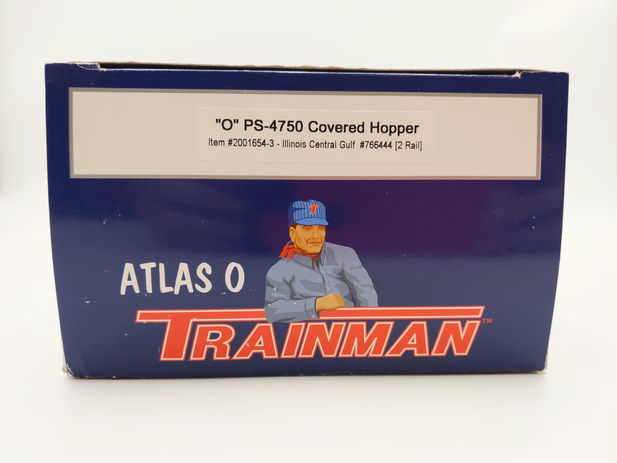 Atlas 2001654-3 O Scale Illinois Central Gulf PS-4750 Hopper #766444 (2-Rail) LN/Box