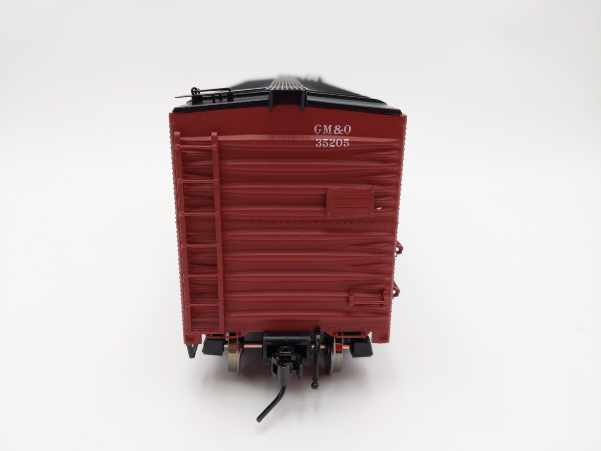Atlas 9703-2 O Scale Gulf Mobile & Ohio 40' Double Door Boxcar #35205 (2-Rail) EX/Box