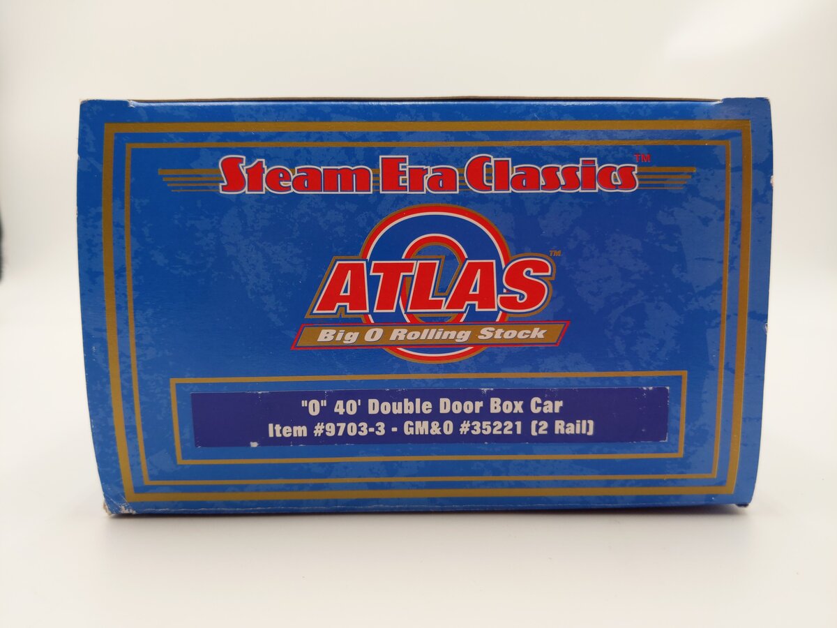 Atlas 9703-3 GM&O 40' Double Door Box Car #35221 EX/Box