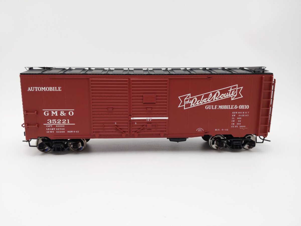 Atlas 9703-3 GM&O 40' Double Door Box Car #35221 EX/Box