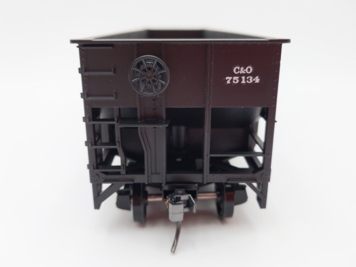 Weaver U2212 O Scale Chesapeake & Ohio 3-Bay Coal Car #75134 (2-Rail) EX/Box