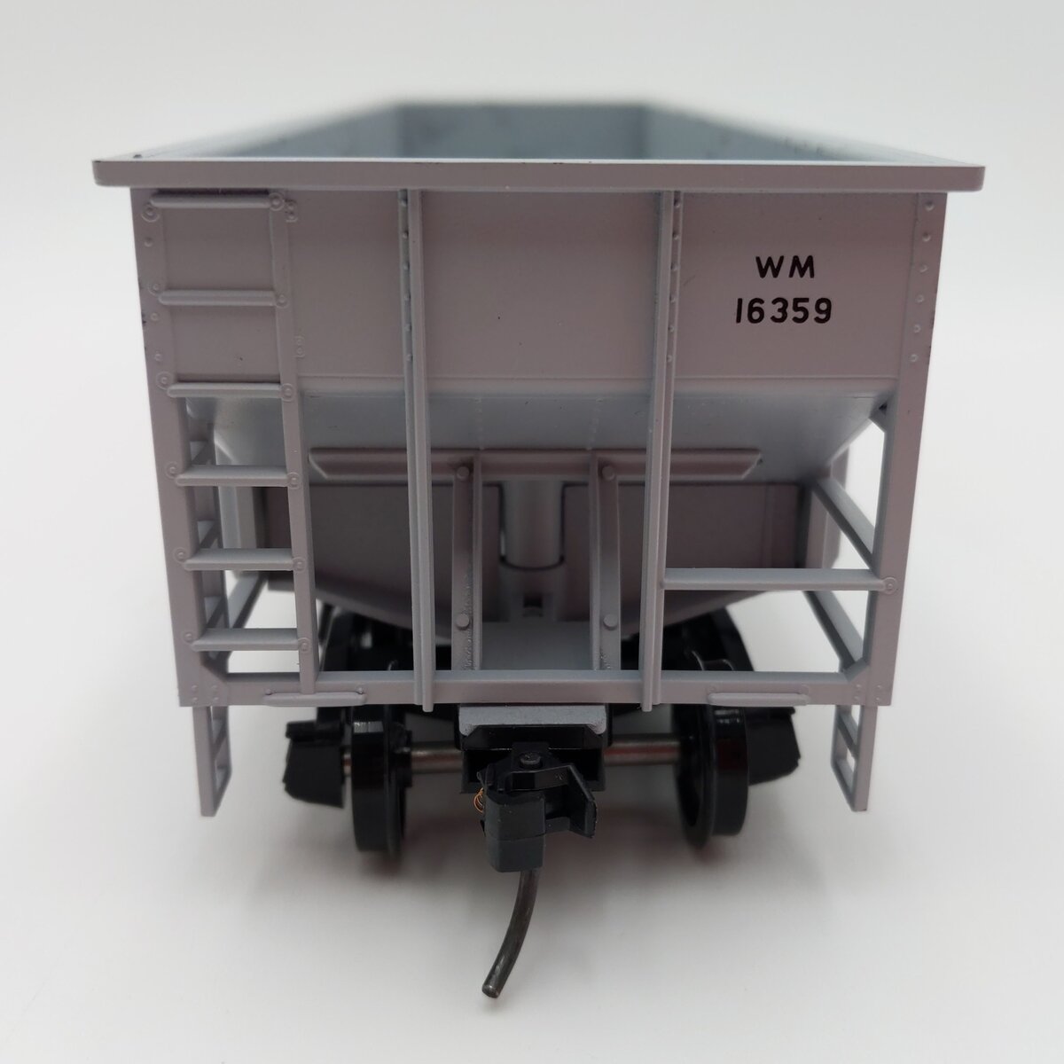 Weaver 2106 O Scale Western Maryland 36' Ribbed-Side Hopper #16359 (2-Rail) EX/Box