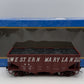 Atlas 7757-6 O Western Maryland 55 Ton Fishbelly Hopper Car #1115 (2 Rail) LN/Box
