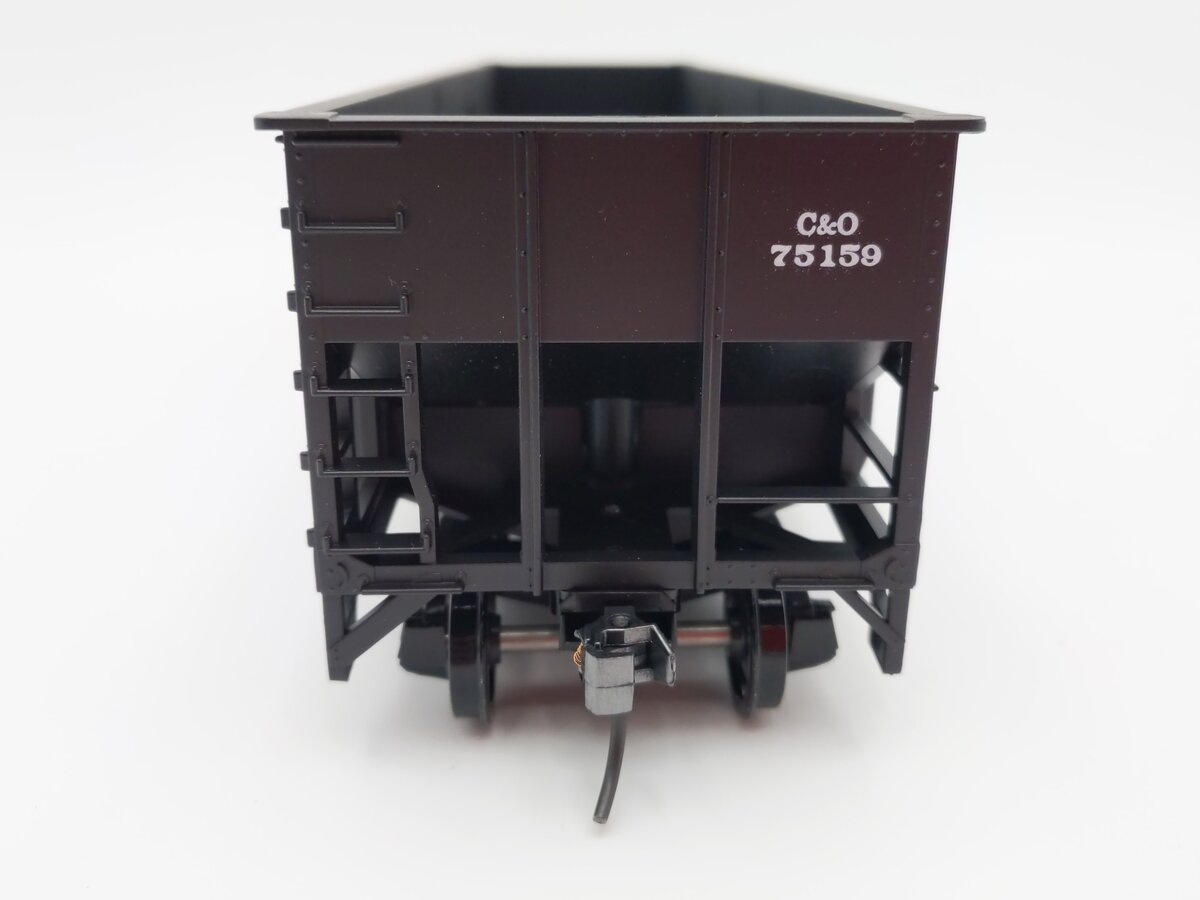 Weaver U2212 O Scale Chesapeake & Ohio 3-Bay Coal Car #75159 (2-Rail) LN/Box