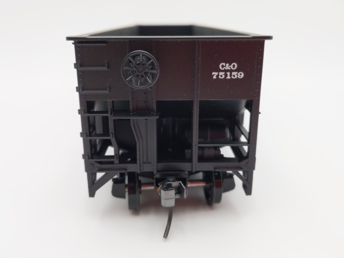 Weaver U2212 O Scale Chesapeake & Ohio 3-Bay Coal Car #75159 (2-Rail) LN/Box
