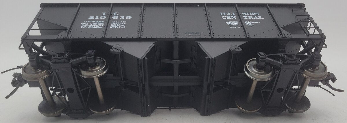 InterMountain 25416S-08 O Gauge Illinois Central 2-Rail Hopper Car #210639 EX/Box