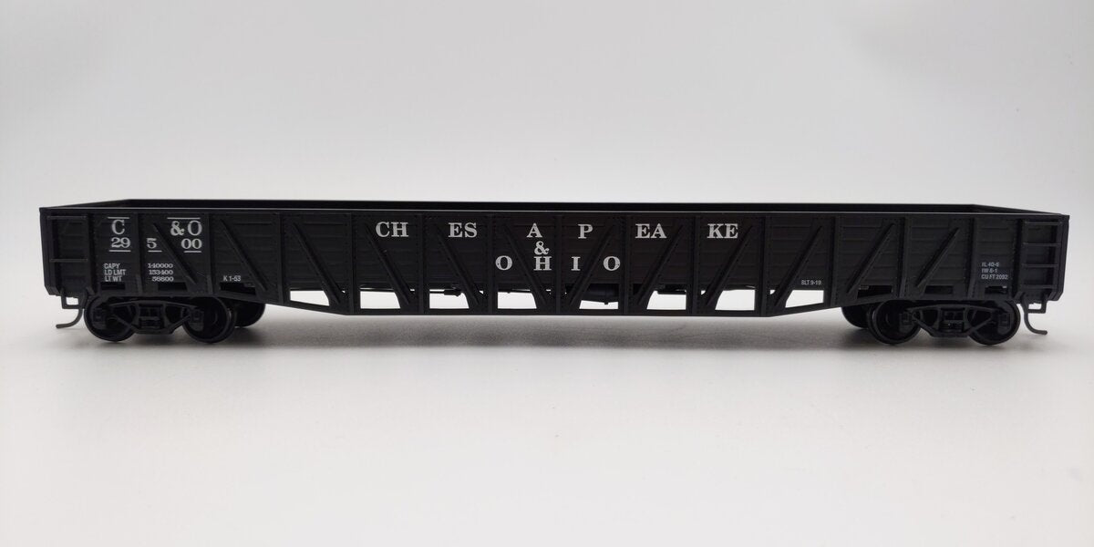 Weaver U17014LD O Scale Chesapeake & Ohio Wartime Gondola #29855 (2-Rail) LN/Box