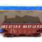 Atlas 7757-8 O Western Maryland 55 Ton Fishbelly Hopper Car #11268 (2 Rail) LN/Box