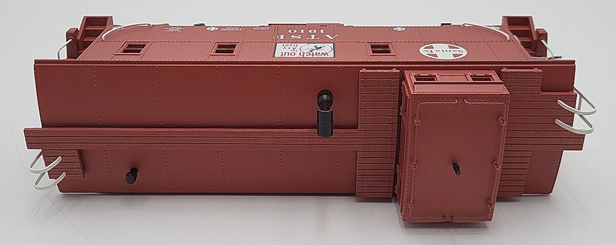 MTH 20-91031 O Scale Santa Fe Extended Vision Caboose #1910 2-Rail LN/Box
