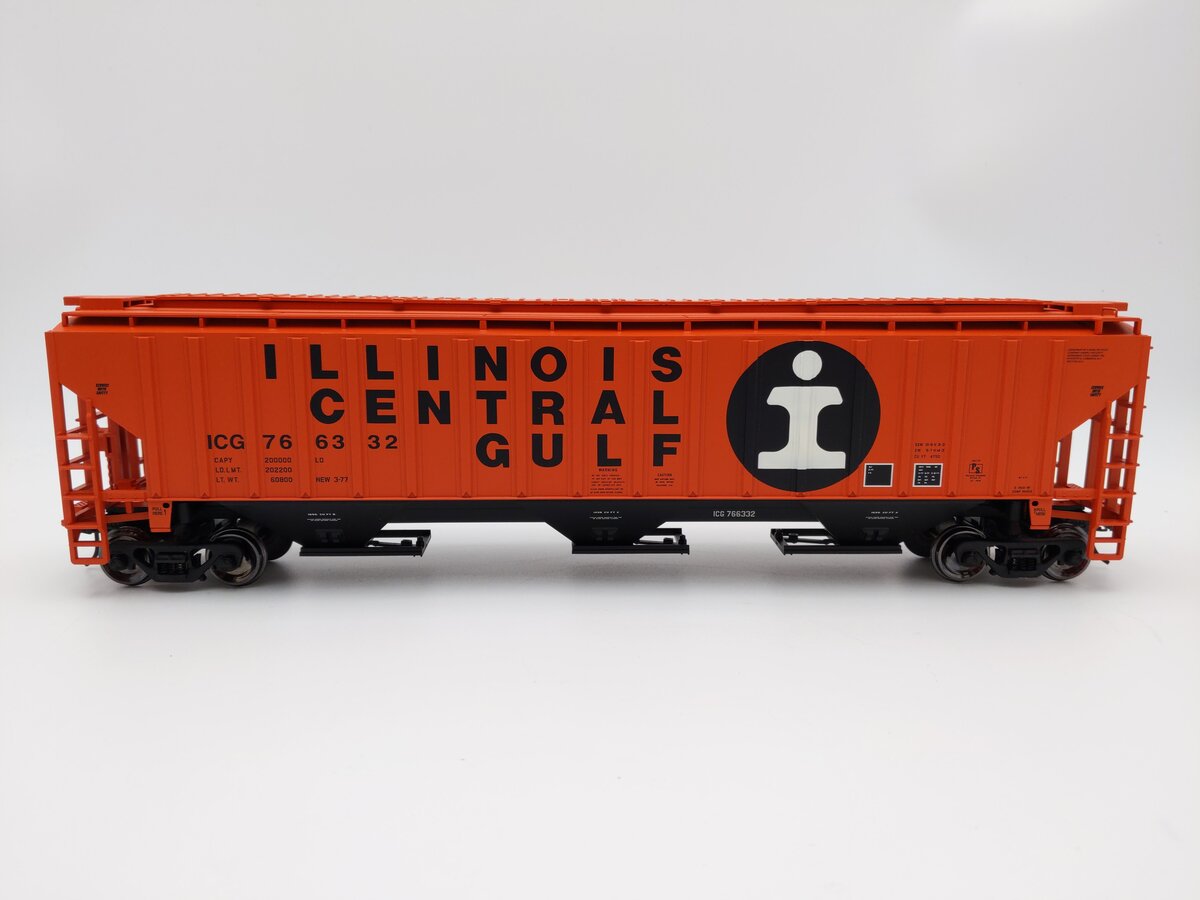 Atlas 2001654-5 O Scale IC TM PS4750 Covered Hopper #76332 (2-Rail) EX/Box