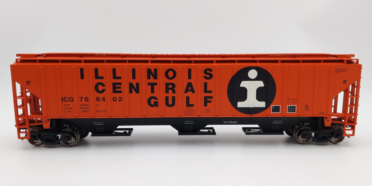 Atlas 2001654-6 O Scale IC TM PS4750 Covered Hopper #766402 (2-Rail) EX/Box