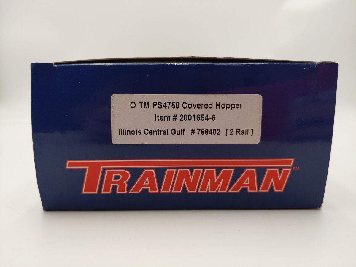 Atlas 2001654-6 O Scale IC TM PS4750 Covered Hopper #766402 (2-Rail) EX/Box