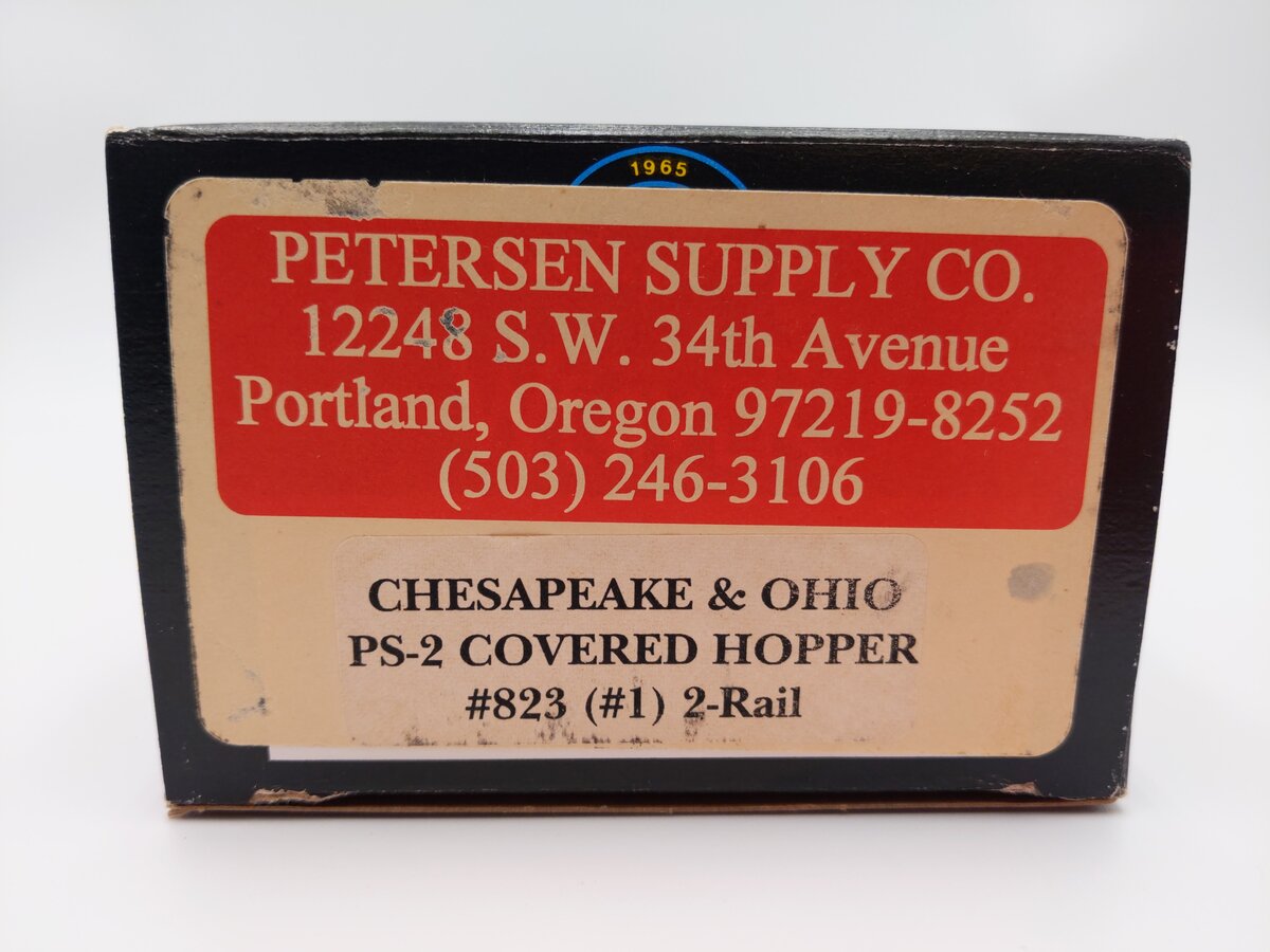 Weaver O Scale Chesapeake & Ohio PS-2 Covered Hopper #823 (2-Rail) EX/Box