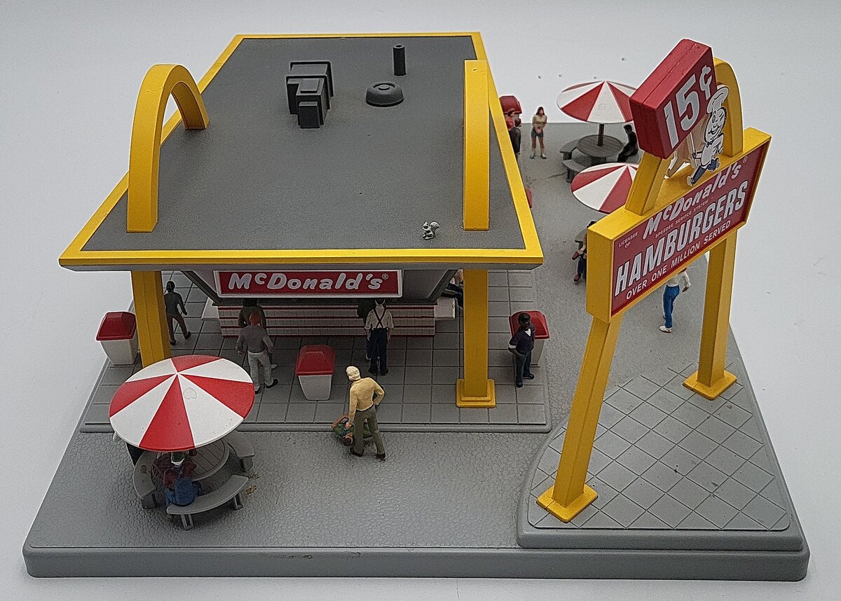 MTH 30-9034 O Original McDonald's Restaurant EX/Box