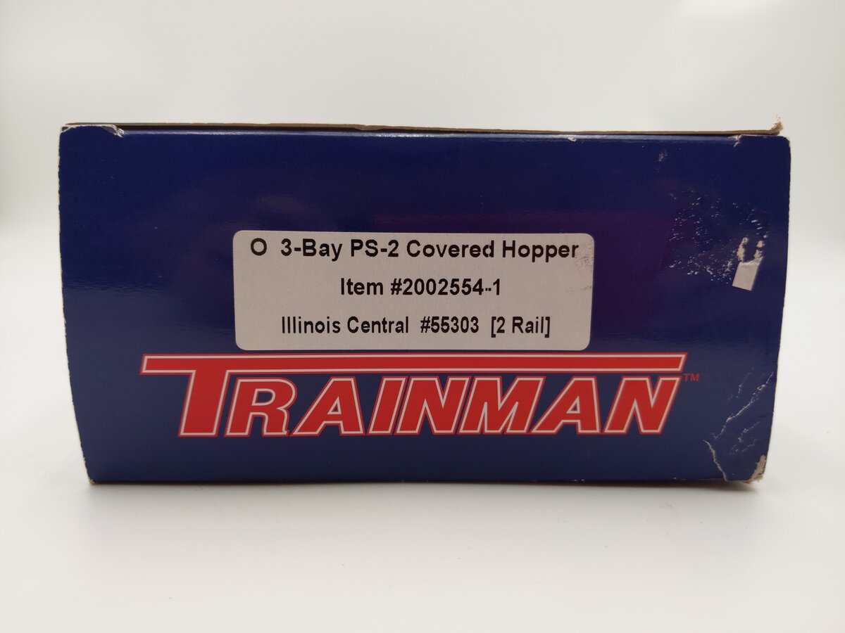 Atlas 2002554-1 O Scale Illinois Central 3-Bay PS-2 Covered Hopper #553303 LN/Box
