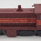 Atlas 30122001 O Scale GM&O RS1 Diesel Locomtotive w/DCC & Sound #1123 [2 Rail] EX/Box