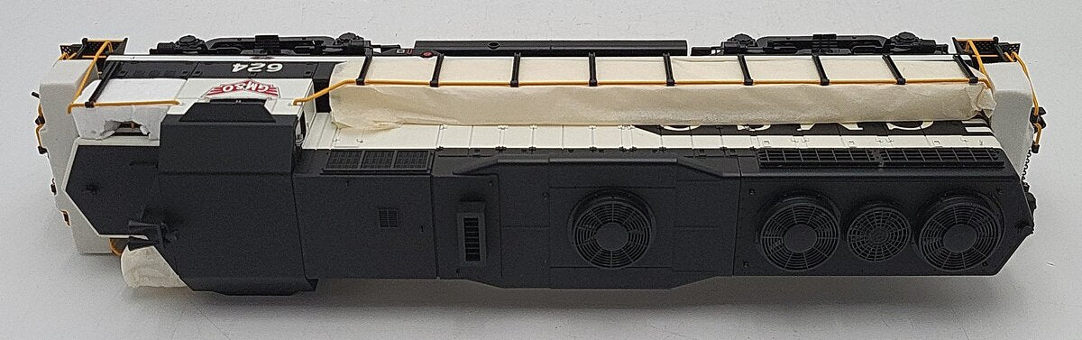 Atlas 2103-1 O Scale Gulf Mobile & Ohio Diesel Locomotive 2-Rail EX/Box