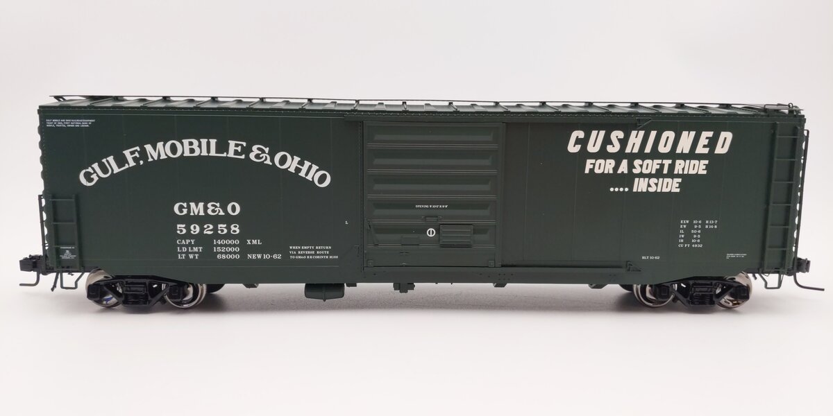 Atlas 7595-2 O Scale GM&O 50' PS-1 Single Door Box Car #59226 [2-Rail] EX/Box