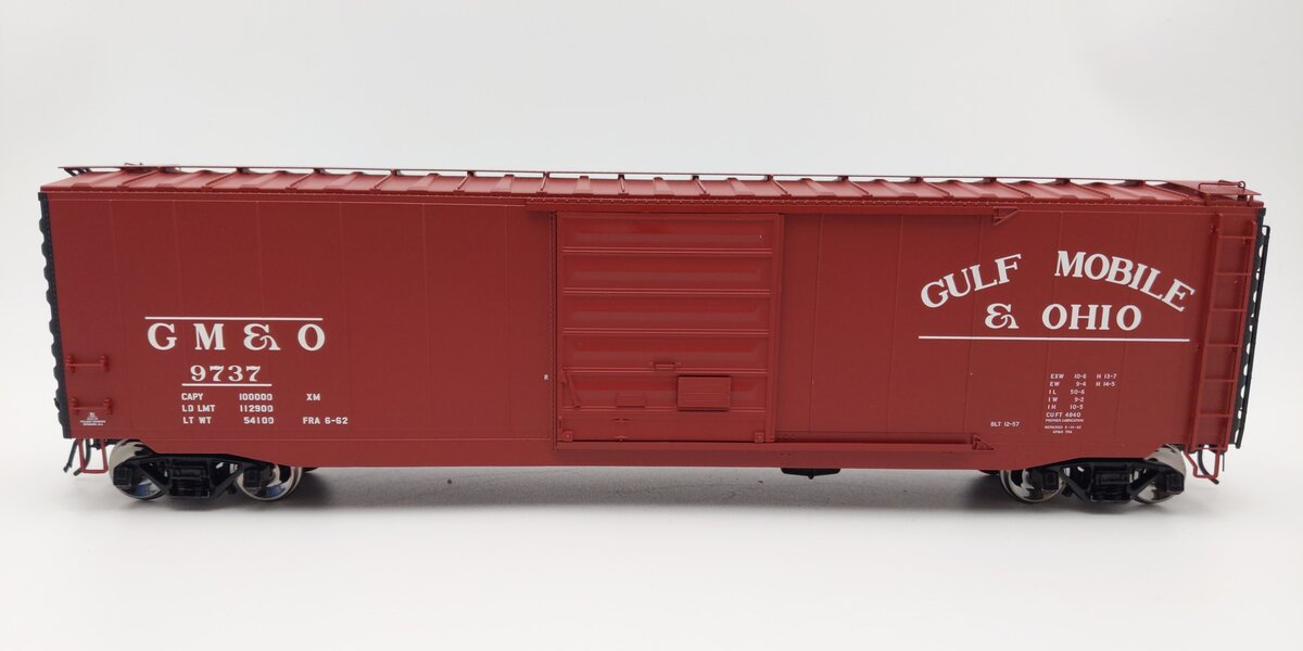 Atlas 9883-2 O Scale Gulf Mobile & Ohio PS-1 Boxcar #9737 (2-Rail) LN/Box