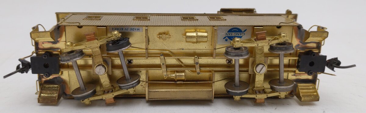 Pecos River Brass HO Scale BRASS Santa Fe 1930 Version Wood Caboose EX