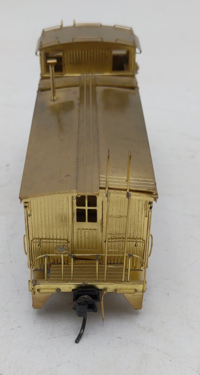 Pecos River Brass HO Scale BRASS Santa Fe 1930 Version Wood Caboose EX