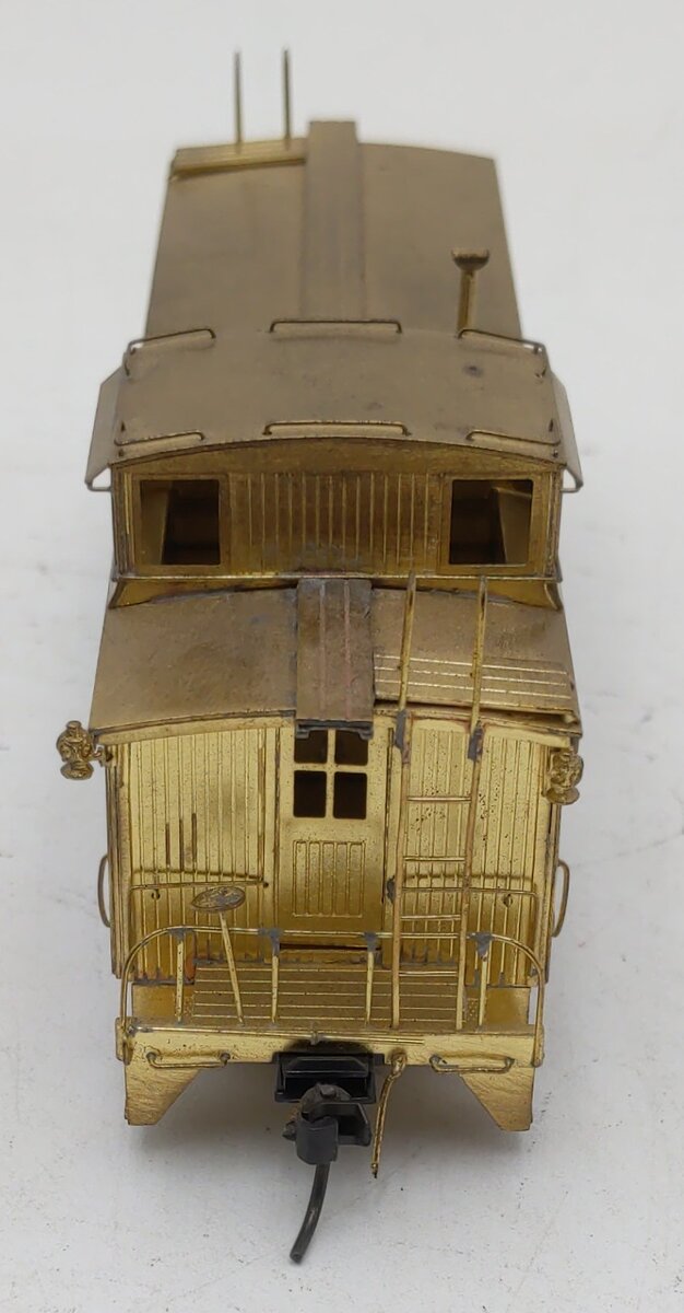 Pecos River Brass HO Scale BRASS Santa Fe 1930 Version Wood Caboose EX