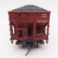 Atlas 7756-10 O Scale Western Maryland 55 Ton Fishbelly Hopper #11727 (2-Rail) EX/Box