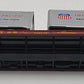 MTH 20-98107 O Scale Union Pacific Flatcar w/2 Short Trailers #57256 2-Rail EX/Box