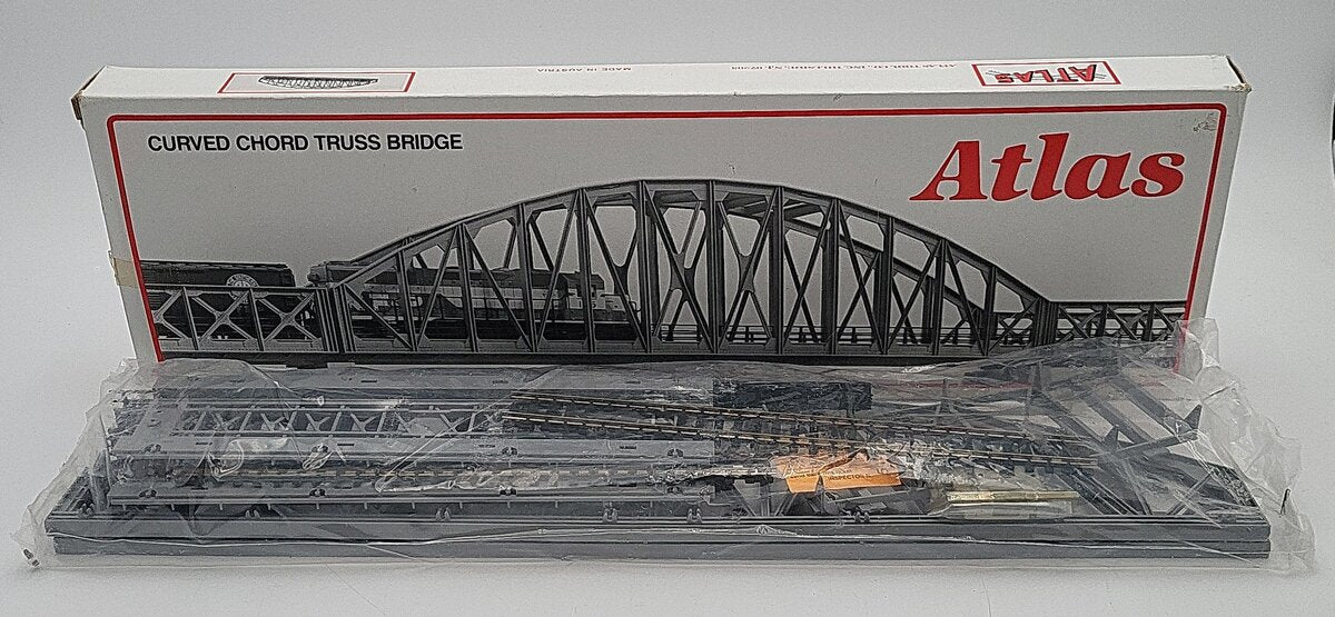 Atlas 887 HO Scale Code 100 Curved Chord Truss Bridge Kit LN/Box