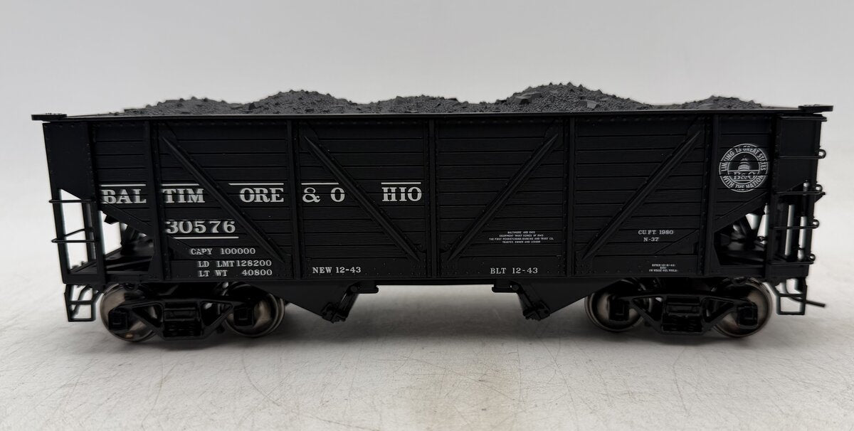 Atlas 7421-5 O Baltimore & Ohio 50 Ton War Emergency Hopper Car #30576 (2 Rail) LN/Box