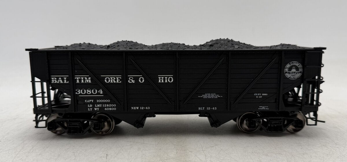 Atlas 7421-8 O Scale Baltimore & Ohio Emergency Hopper Car #30804 (2-Rail) EX/Box